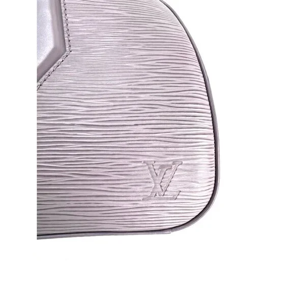 LOUIS VUITTON Epi Jasmin Grey Leather Hand Bag - Picture 12 of 12